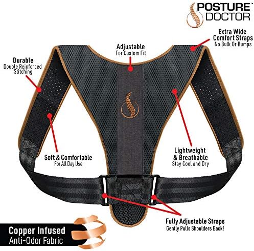 Ontel Posture Doctor Quick & Easy Posture Corrector, Adult, Pack of 1 - Image 2