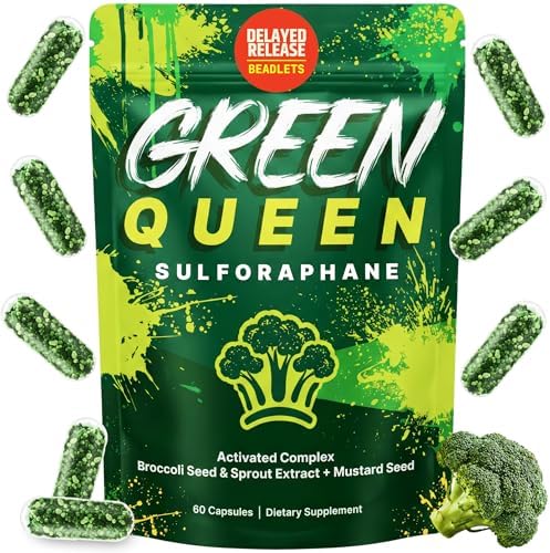 Sulforaphane Supplement 50mg, Broccoli Seed & Sprout Extract, 60 Count by Unknown