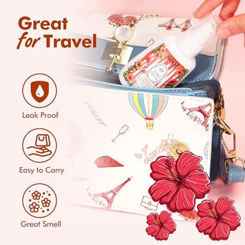 THE GOOD SOUL PROJECT Toilet Spray, Hibiscus Blossom, Bathroom Toilet Odor Eliminator, Air Freshener for Home, 2 Fl Oz Each Pocket Travel Size(2 Pack) - Image 5