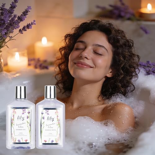 15Pcs Spa Bath Gifts Set Kit - Relaxing Lavender Spa Gift Baskets for Women - Image 5