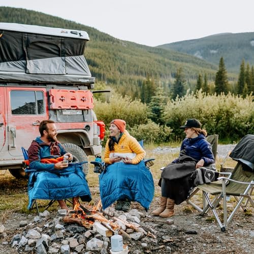 COVACURE Camping Blanket, Packable Down Alternative Outdoor Blanket 57X78'' - Image 6