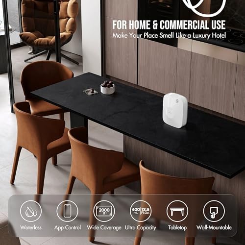 Airversa ANA Smart Waterless Diffuser Starter Kit for Room, White - Image 3