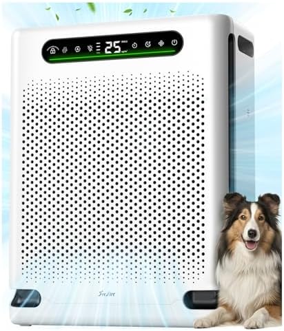 FreAire Air Purifiers for Home Large Room Up to 2600 Ft², HAP605, White by FreAire