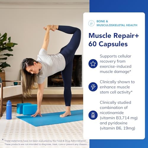 Pure Encapsulations Muscle Repair+ Athletic Nutritional, 60 Capsules - Image 3
