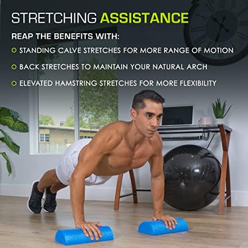 ProsourceFit Flex Foam Rollers for Muscle Massage, Physical Therapy, Core & Balance Exercises Stabilization - Image 5