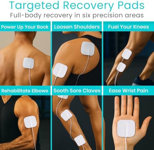 Vive 50 Mode TENS Machine for Pain Relief Therapy - EMS & Tens Muscle - Image 3