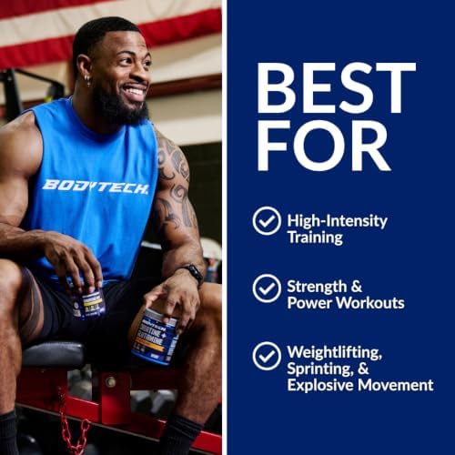 BodyTech Creatine Monohydrate Powder, Fruit Punch, 11.64 Oz, 55 Servings - Image 7