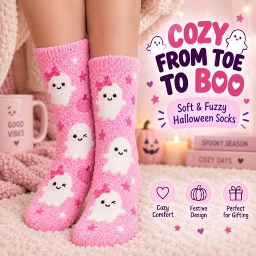 Pink Halloween Boo Basket Stuffers Gift Set for Women Including Glass Cup - Image 5