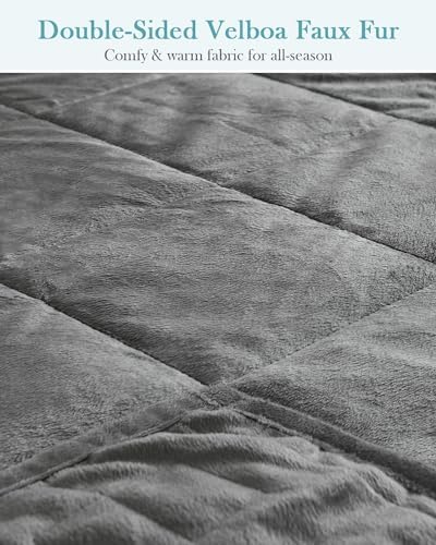 Topblan Weighted Blanket Twin Size 15lbs, 48 x 72 for Adults - Image 2
