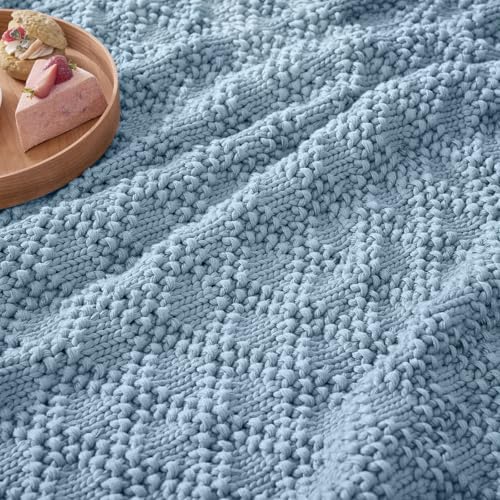 Anysay Knitted Weighted Blanket for Adult, Chunky Knit Throw 36''*48'' 5lbs - Image 4