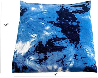 Heating Pad Corn Filled. Natural Heat Therapy for Lower Back, Neck, Shoulders, Cramps. Pain and Stress Relief Heated Wrap. (Blue) - Image 5
