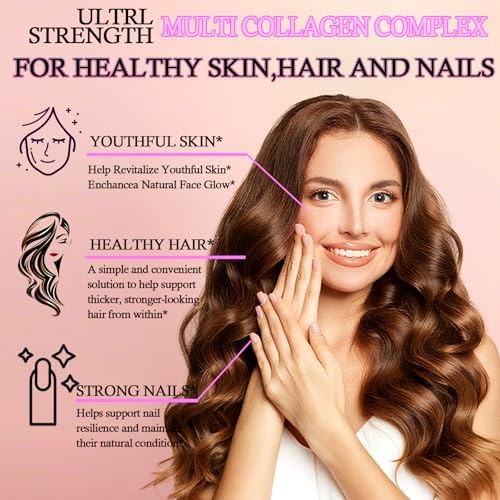 Liquid Collagen for Women Men,Multi Hydrolyzed Peptides Collagen Supplement - Image 4