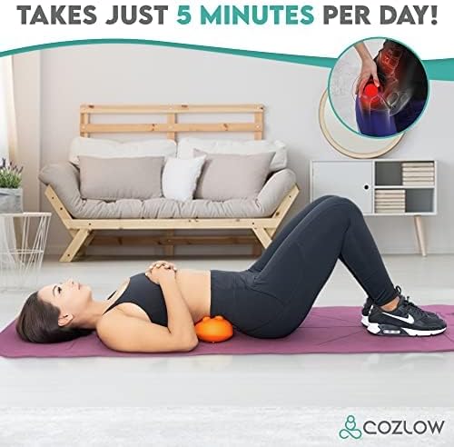 COZLOW Hip Massager for Psoas Release (Extra Firm), Sciatica & Piriformis Syndrome Pain Relief, Trigger Point Massage Tool for Hip & Lower Back Pain - Image 4