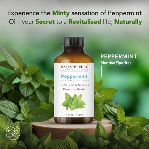 Majestic Pure Peppermint Essential Oil for Diffuser - 4 Fl Oz (Pack of 2) - Image 5