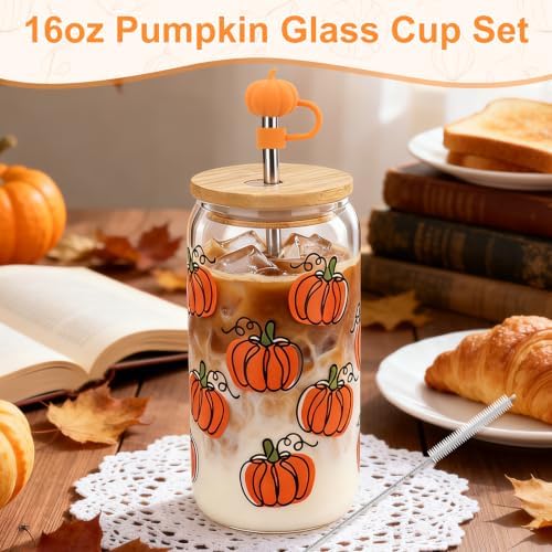 Fall Gifts for Women, Orange Halloween Boo Basket Stuffers, Pumpkin Gifts - Image 3
