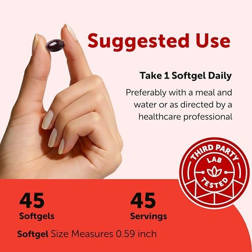 Micro Ingredients Astaxanthin 12mg Per Serving with MCT Oil, 45 Softgels - Image 3