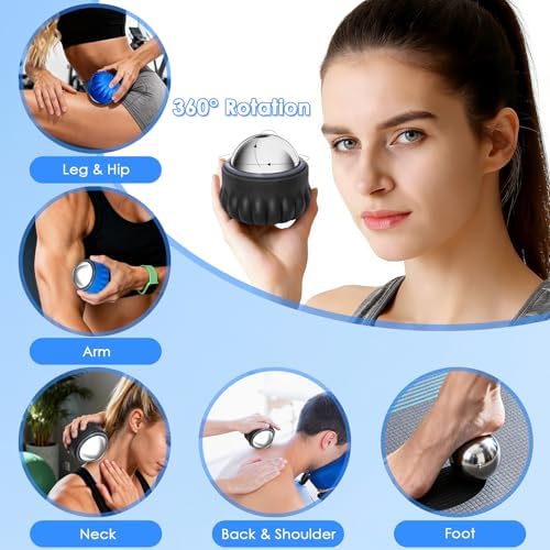 Massage Ice Roller Ball Cold & Heat Therapy Pain Relief Myofascial Release - Image 6