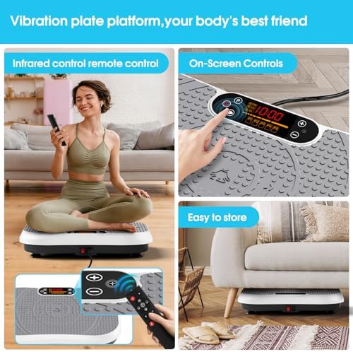 SoftGym Vibration Plate Exercise Machine for Lymphatic Drainage & Fitness - Image 2