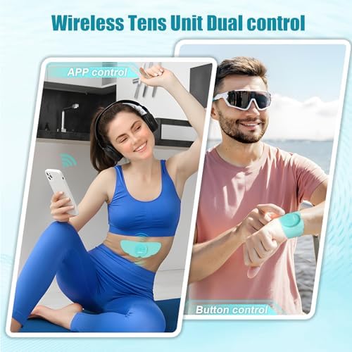 MASTOGO 26 Mode Wireless TENS Unit, Effectively Relieve Pain,App-Controlled - Image 6