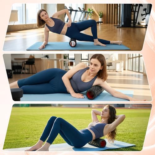 Foam Roller for Deep Tissue Massager, Patented Exercise Roller - Image 6