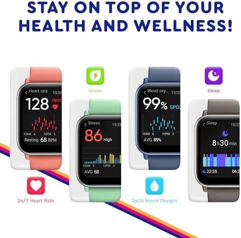 Ignite VeryFit Smart Watch for Men Women Fitness Tracker Watch (Black) - Image 5