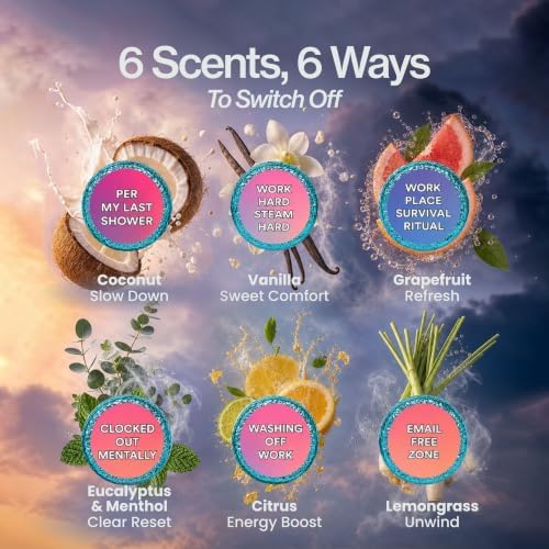 Shower Steamers Aromatherapy 6 Pk, Funny White Elephant Gifts for Coworkers, Retirement Present for Men and Women, Self Care Gifts for Women, Employee Appreciation Gifts, Self Care Shower Tablets - Image 2