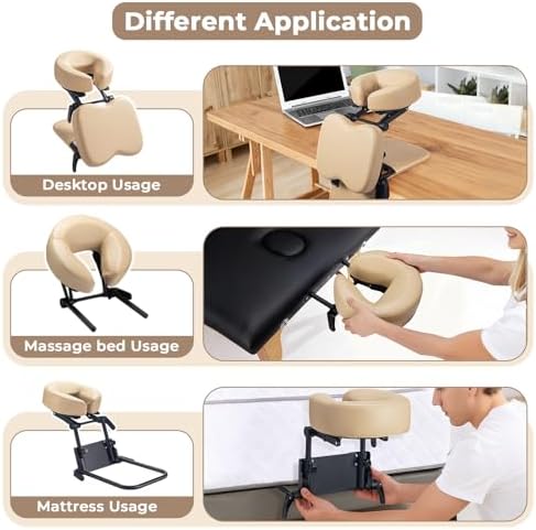 Luxurious 3 in 1 Multipurpose Massage Face Cradle&Cushion for Mattress Top - Image 2