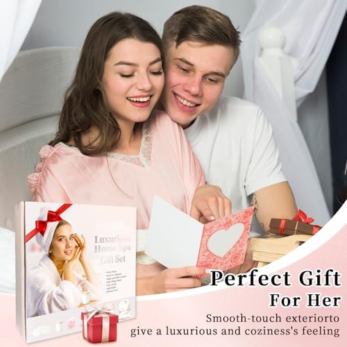 my novel things Birthday Gifts for Women Spa Robe and Slippers Set Kit - Image 7