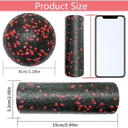 Mini Foam Roller, High Density Massage Tool for Physical Therapy - Image 2