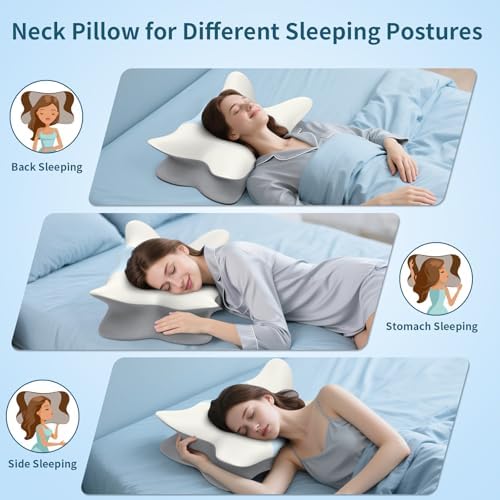 Cervical Pillow for Neck and Shoulder Pain Relief - Ergonomic Neck Pillow - Image 5