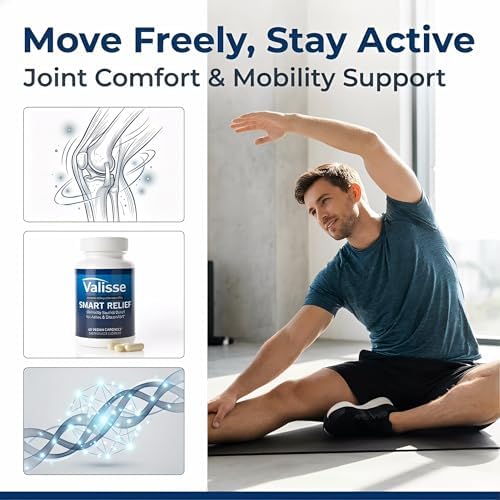 Valisse Smart Relief Pea 600mg - Multi-Pathway Support Formula, Immune Balance, Calm Mind & Body, Joint Comfort & Mobility Support - 60 Capsules - Image 7