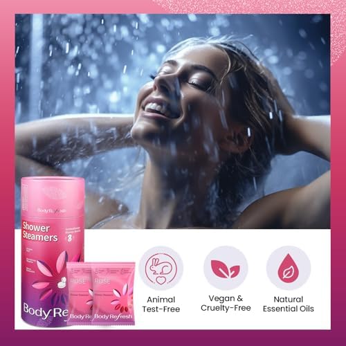 Shower Steamers Aromatherapy 8 Pack - Birthday Gifts for Women Mom Wife, Shower Bombs with Natural Essential Oils for Stress Relief Home Spa Relaxation, Self Care Gift for Women - Image 2