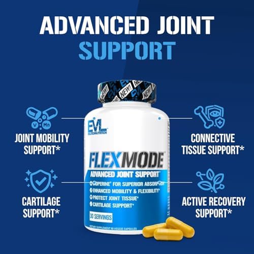EVL FlexMode Joint Support with Glucosamine & Chondroitin - 30 Servings - Image 3