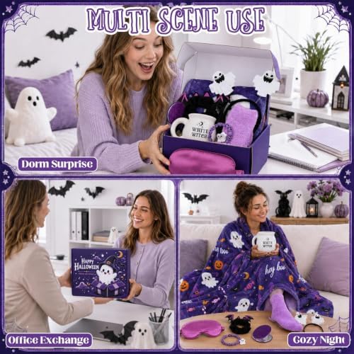 Lonfliness 10 Pcs Boo Basket Stuffer for Women Halloween Basket Gift - Image 6