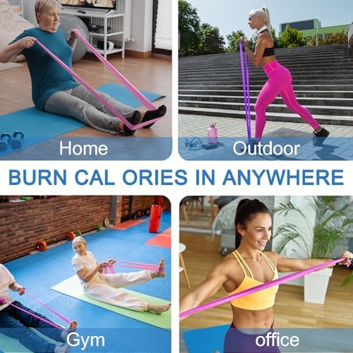 Resistance Bands for Working Out, Physical Therapy, Exercise, Pilates, Yoga - Image 6