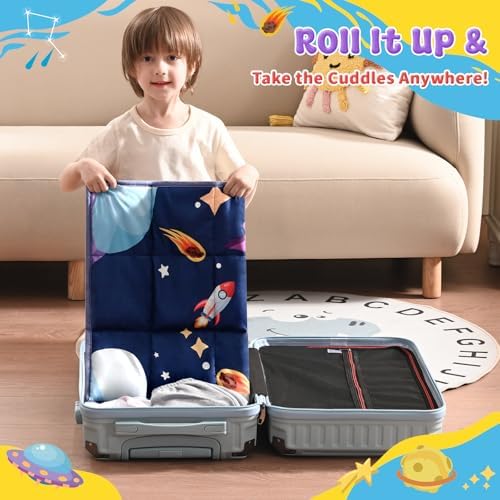 Weighted Lap Pad 2 Pounds, 20"*30", Cooling Weighted Blanket for Travel - Image 5