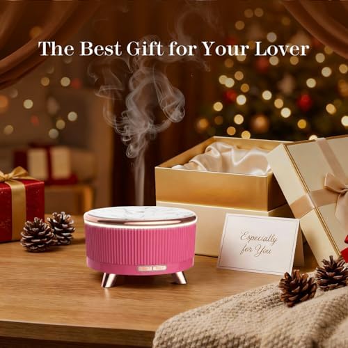 500ml Essential Oil Diffuser, Ultrasonic Aromatherapy Humidifier - Image 2