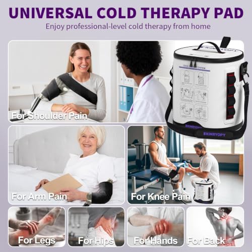 Cold Therapy Machine for Knee with Programmable Timer & Quiet Pump - Image 6
