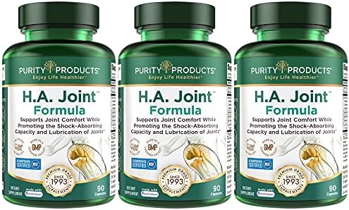 Purity Products HA Joint Formula Hyaluronic Acid + Key CoFactors by PurityProducts%C2%AE