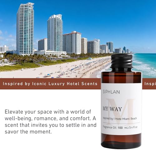 My Way Hotel Collection Diffuser Oil – 100mL Luxury Aromatherapy Essential Oil for Diffusers & Waterless Diffusers – Premium Fragrance for Home & Office - Image 2