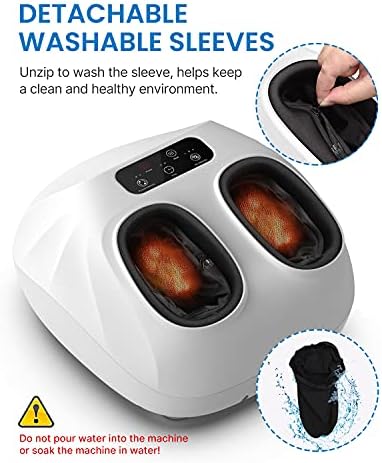 RENPHO Shiatsu Foot Massager with Heat for Plantar Fasciitis FSA Eligible - Image 5