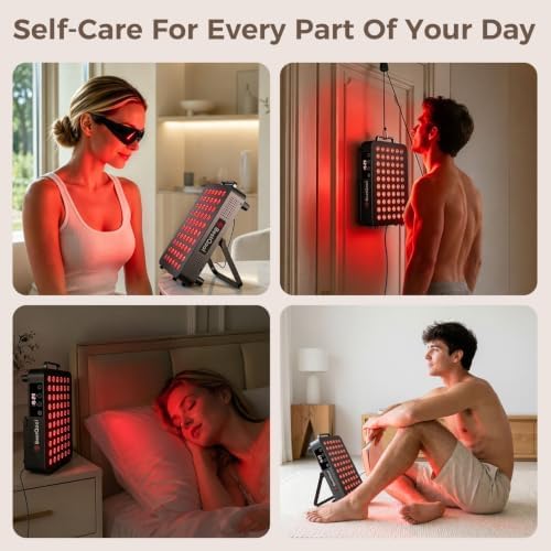 BestQool Red Light Therapy Panel, 660nm & 850nm for Health Support, 105W - Image 7
