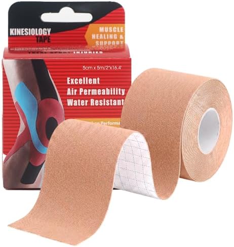 Kinesiology Athletic Tape Roll Sports Kinesio Tape for Skin Uncut by DR.+ANISON