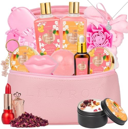20Pcs Luxurious Bath Gift Set, Skin Care Gifts, Spa Gifts for Women & Mom by LILYROY