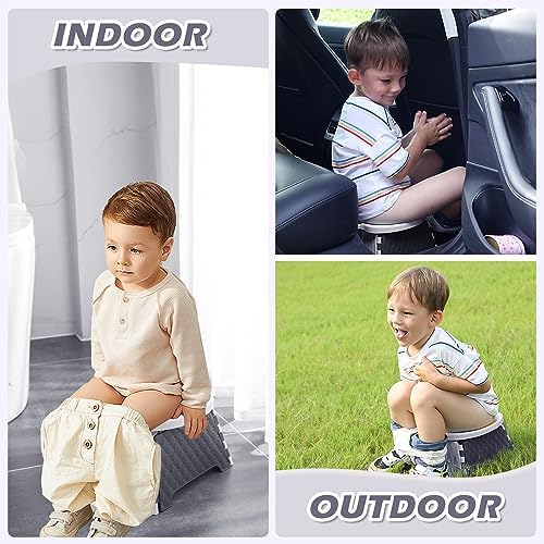 Travel Potty for Toddlers, Portable Foldable Toilet Training Seat - Image 6