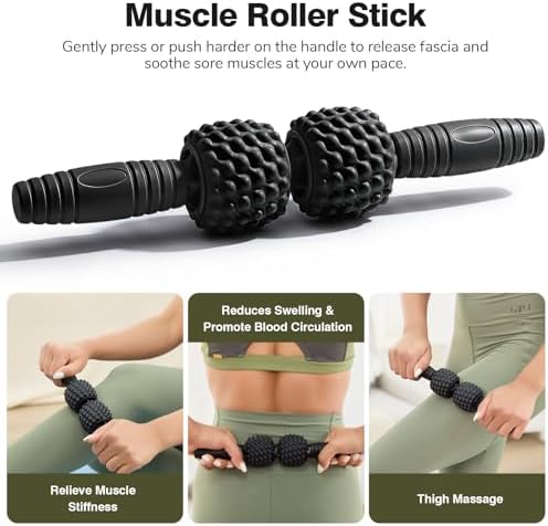 5 in 1 Foam Roller Set for Muscle Recovery & Deep Tissue Massage - Image 4