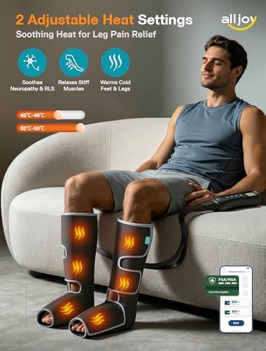 ALLJOY Leg Massager for Circulation and Pain Relief FSA,Gifts for Men Women - Image 2