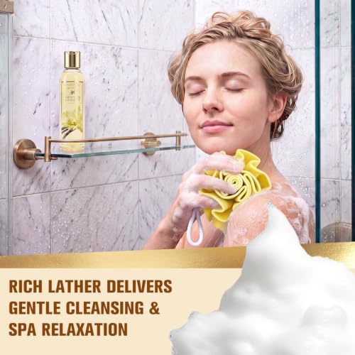 Gifts for Women, 6pc Vanilla Felt Storage Spa Gift Baskets for Women - Image 5