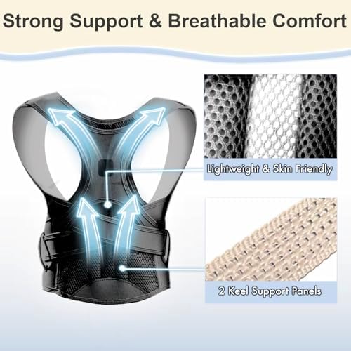 Kids Back Brace Posture Corrector for Boys Girls Teen Youth Children - Image 2