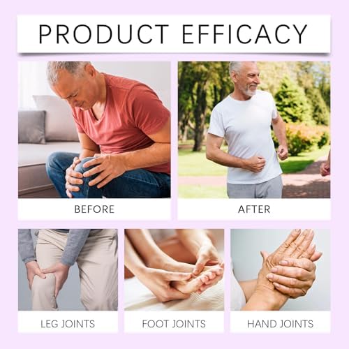 2 Pcs Joint Soothing Massage Purple Gel,Soothes Knees, Lumbar, Neck, Hands,Feet and Joint Activities Throughout The Body Massage Cream. - Image 7